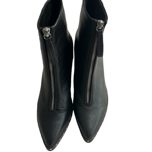 Solsana Black Studded Boots NEW Size 9-9.5 - Picture 4 of 7